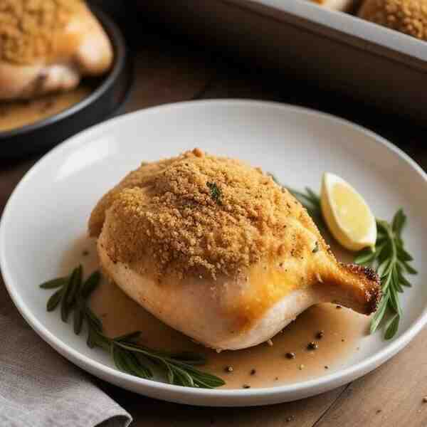 Фаршированная курица запеченная в утке Мультиптица